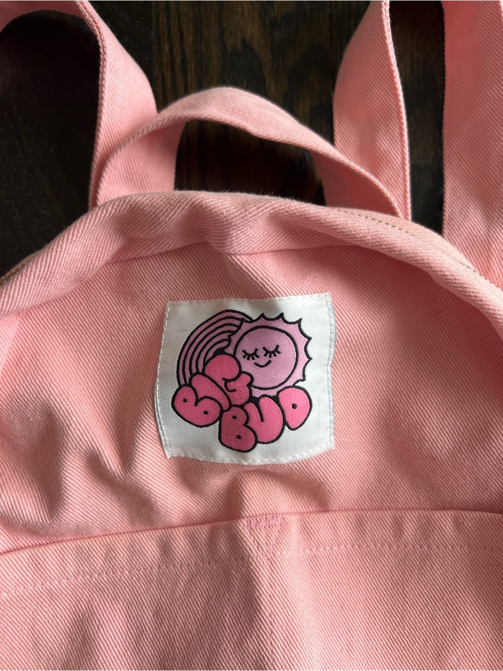 BRAND NEW BIG BUD PRESS BABY PINK BACKPACK - Picture 4 of 5